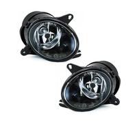 SAUANMNKTP Faros Antiniebla LED Para A6 Para C5 S6 Quattro 02-05 Luz Parachoques Delantero Conjunto Lámpara Antiniebla Con Bombilla 4B0941699C 4B0941700C Lámparas De Seguridad(Left and Right)