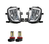 SAUANMNKTP Faros Antiniebla LED Para VW Para Jetta Para GLI 2012 2013-2016 Conjunto De Lámpara Antiniebla Parachoques Delantero 5K0941699E 5K0941700E Lámparas De Seguridad(Pair With LED L10)