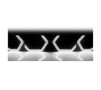 SAUANMNKTP Kit halo para faross Para Subaru Para Impreza Para WRX STI 2008-2014 4 Uds Para M4 Para Estilo Kit De Luces LED Ojos Ángel Anillos Halo Faro Faros Angel Eyes para coche