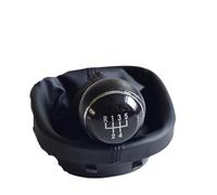 SAUANMNKTP Perilla Cambio Marchas Para VW Para Touran 2003-2010 5/6 Perilla De Palanca Cambios Velocidad Bota Polaina(5 Speed)