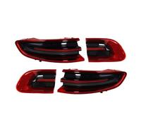 SAUANMNKTP Piloto Posterior Para Macan 2014 95B 2015 2016 2017 1 Juego LED Lámpara Trasera De Coche Conjunto Luces Traseras Luz Señal Giro Freno Faro Trasero LED