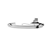 SAUANMNKTP Recambio Manilla Exterior Para Fiat 500 2012 2013 2014 2015 2016 2017 2018 68069943AC Manija De Puerta Exterior Coche Cromo Volante A La Izquierda(Left Drivers Side)