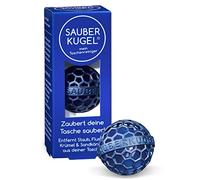 SAUBERKUGEL® para el Bolso | Gasolina | Limpiador de Bolsos Reutilizables para Bolsos, Carteras y Mochilas | Recoge la Suciedad, Las Migas y la Pelusa | Sin Silicona ni PVC (3,5 cm)