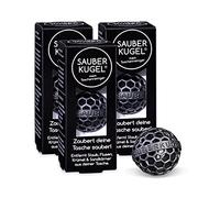 SAUBERKUGEL® para el bolso | Gasolina | Limpiador de bolsos reutilizables para bolsos, carteras y mochilas | Recoge la suciedad, las migas y la pelusa | Sin silicona ni PVC (3,5 cm)