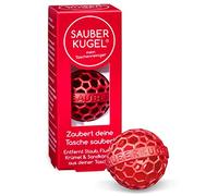 Sauberkugel® para el bolso | Gasolina | Limpiador de bolsos reutilizables para bolsos, carteras y mochilas | Recoge la suciedad, las migas y la pelusa | Sin silicona ni PVC (3,5 cm)