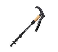 Sauce | Bastón de Hiking | Bastón de Paseo | Unidad | Dos tramos telescópicos graduados | Punta de Widia | Aluminio | Adulto | Unisex | para Hombre y Mujer