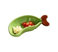 Sauce Dish Cute Banana, Shape Portable Dipping Plate