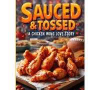Sauced & Tossed: A Chicken Wing Love Story - 60 Chicken Wing Recipes, Full Color photos of each recipe: Game Day, Party Appetizers, Grilling & More! ... Recipes, Full Color photos of each recipe