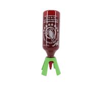 Saucensepp: El soporte inteligente para botellas Sriracha para la última gota. Dosificación fácil sin agitar. Imprescindible para los amantes de Sriracha. Soporte para salsa Sriracha, 2 unidades