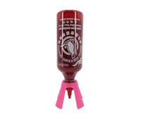 Saucensepp: El soporte inteligente para botellas Sriracha para la última gota. Dosificación fácil sin agitar. Imprescindible para los amantes de Sriracha. Salsa Sriracha, 2 unidades (magenta)
