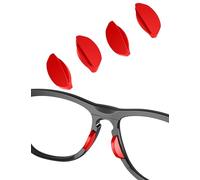 Saucer Almohadillas de repuesto para gafas de sol Oakley HSTN OO9242 | OO9242A, Rojo estándar + rojo asiático, Taille unique