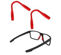 SAUCER Almohadillas de repuesto para gafas de sol Oakley Split Shot OO9416 | Split Time OO4129 | Targetline OO4129 | Crossrange Patch R XL OO9361 - Rojo estándar + rojo de ajuste asiático