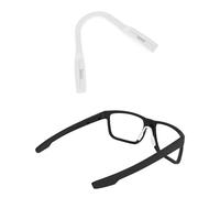 SAUCER Almohadillas de repuesto para gafas de sol Oakley Split Time OO4129, ajuste asiático, color blanco