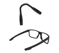 SAUCER Almohadillas de repuesto para gafas de sol Oakley Split Time OO4129 - Negro