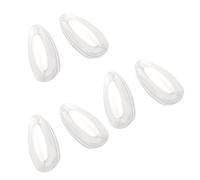 Saucer Almohadillas de repuesto para gafas Oakley Wingfold EVR OX5118 | Wingfold EVS OX5115, 3 pares transparentes, Taille unique