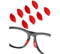 Saucer Almohadillas de repuesto para lentes de sol Oakley Frogskins Range OO9284, 2 pares rojo estándar + rojo asiático, Taille unique