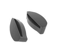 SAUCER Almohadillas nasales de repuesto para Oakley Frogskins Range | Frogskins Range XL | Frogskins Hybrid | Gafas de sol HSTN, Ajuste asiático, gris, Talla única