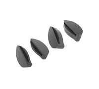 SAUCER Almohadillas nasales de repuesto para Oakley Frogskins Range OO9284 | OO9284A | Frogskins Hybrid OO9289 | Sielo OO9288 | Sielo SQ OO9480 | HSTN OO9242 Gafas de sol - Gris estándar + ajuste