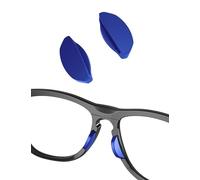 SAUCER Almohadillas nasales de repuesto para Oakley Frogskins Range | Top Knot | Sielo | HSTN | Spindrift | Gafas de sol Wildrye, Azul estándar., Talla única