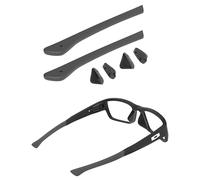 Saucer Kit de almohadillas de repuesto para nariz y almohadillas para orejas de goma para Oakley Airdrop OX8046 | Airdrop A OX8065 Glass, 1 par gris, Taille unique