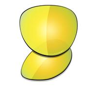 Saucer Lentes de repuesto de alta calidad compatibles con lentes de sol inteligentes Ray-Ban Meta Headliner (Gen 2) RW4013F de 51 mm de puente bajo, Oro de 24 quilates polarizado, Taille unique