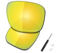 SAUCER Lentes de repuesto de alta calidad, destornillador H20 y piezas de nariz para gafas de sol Oakley Holbrook Metal OO4123