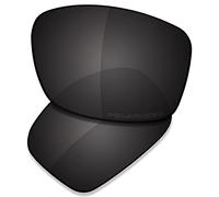 Saucer Lentes de repuesto para gafas de sol Oakley Canteen 2014 OO9225, (High Defense - Carbon Black Polarized), Talla única