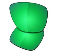 Saucer Lentes de repuesto prémium para gafas de sol Oakley Breadbox OO9199, Alta Defensa - Verde Jade Polarizado, Taille unique