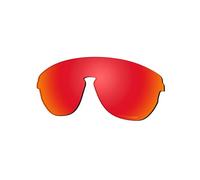 Saucer Lentes de repuesto prémium para gafas de sol Oakley Corridor OO9248A de 42 mm, Rojo fuego polarizado, Taille unique
