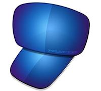 Saucer Lentes de repuesto premium para gafas de sol Oakley Crankshaft OO9239, High Defense - Midnight Blue Polarized, Talla única
