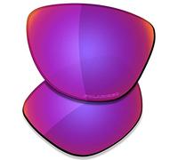 SAUCER Lentes de repuesto prémium para gafas de sol Oakley Frogskins OO9013 | Frogskins Low Bridge Fit OO9245, Medianoche sol polarizado., Talla única