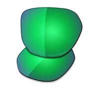 SAUCER Lentes de repuesto prémium para gafas de sol Oakley Latch Beta OO9436, Verde jade polarizado., Talla única