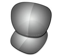 SAUCER Lentes de repuesto premium para gafas de sol Oakley Manorburn OO9479 de alta defensa, metal cromado polarizado