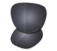 Saucer Lentes de repuesto prémium para gafas de sol Oakley Thurso OO9286A, Escudo negro polarizado, Taille unique
