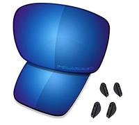 SAUCER Lentes de repuesto prémium para gafas de sol Oakley Turbine OO9263 de alta definición, polarizadas, azul medianoche