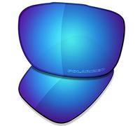 Saucer Lentes de repuesto premium para gafas de sol Oakley TwoFace OO9189 de alta definición, azul glaciar polarizado