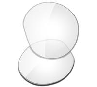 Saucer Lentes de repuesto prémium para gafas inteligentes Oakley Meta HSTN OW8002 de 51 mm, Transparente HD no polarizado, Taille unique