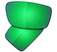SAUCER Lentes de repuesto prémium para lentes de sol Oakley Gascan OO9014 de alta definición, polarizados verde jade