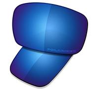 Saucer Lentes de repuesto premium para Oakley Crankshaft OO9239 Gafas de sol de alta definición - Azul medianoche polarizado