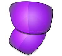 Saucer Lentes de repuesto premium para Oakley Jupiter Carbon OO9220 Gafas de sol de alta defensa - Violeta Púrpura Polarizado