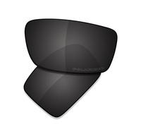 Saucer Lentes de repuesto premium y kits de goma para gafas de sol Oakley Gibston OO9449, High Definition - Carbon Black Polarized, Taille unique
