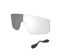 Saucer Lentes y almohadillas nasales de repuesto prémium para gafas de sol Oakley Resistor OJ9010, Activado fotocromático, no polarizado, Taille unique