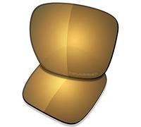SAUCER Premium Replacement Lenses for Oakley Sliver XL OO9341 | Sliver XL Low Bridge Fit OO9346 Sunglasses High Defense - Bronze Gold Polarized