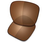 SAUCER Premium Replacement Lenses for Oakley Sliver XL OO9341 | Sliver XL Low Bridge Fit OO9346 Sunglasses High Defense - Amber Brown Polarized