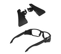 Saucer Protectores laterales para gafas de sol Oakley Holbrook | Holbrook S | XS | XXS | XL | XXL | Holbrook AF | Holbrook RX, Negro, Taille unique