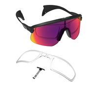 SAUCER Soporte de lente adaptador óptico para gafas de sol Oakley Stunt Devil OO9517, Transparente, Talla única