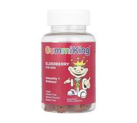 Saúco negro, limón y frambuesa GummiKing (60 gominolas)
