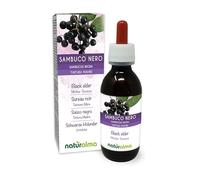 Saúco negro (Sambucus nigra) flores y frutos Tintura Madre sin alcohol Naturalma - Extracto líquido gotas 120 ml - Complemento alimenticio - Vegano