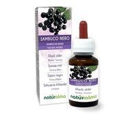 Saúco negro (Sambucus nigra) flores y frutos Tintura Madre sin alcohol Naturalma - Extracto líquido gotas 60 ml - Complemento alimenticio - Vegano