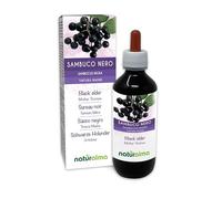 Saúco negro (Sambucus nigra) flores y frutos Tintura Madre sin alcohol Naturalma - Extracto líquido gotas 200 ml - Complemento alimenticio - Vegano